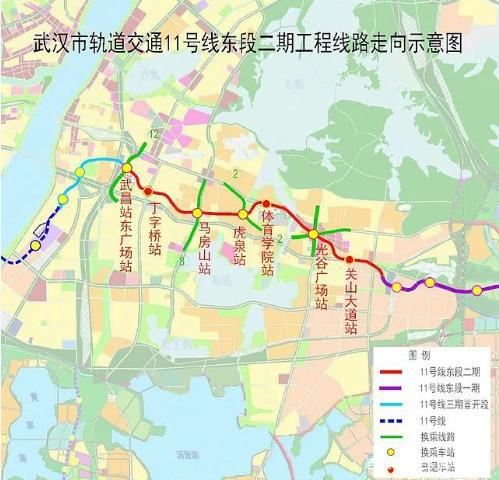 武漢最新地鐵12環(huán)線重塑城市交通格局，動脈般的交通樞紐