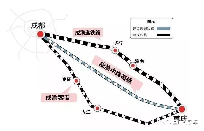 成渝中線高鐵最新進展，速度與友情的時代之旅