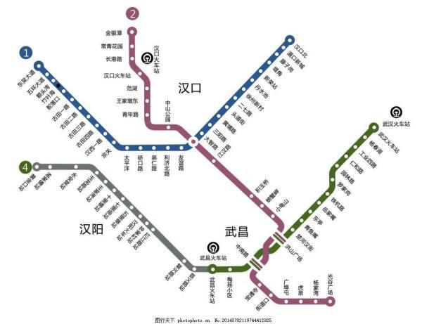 武漢地鐵線路圖最新更新
