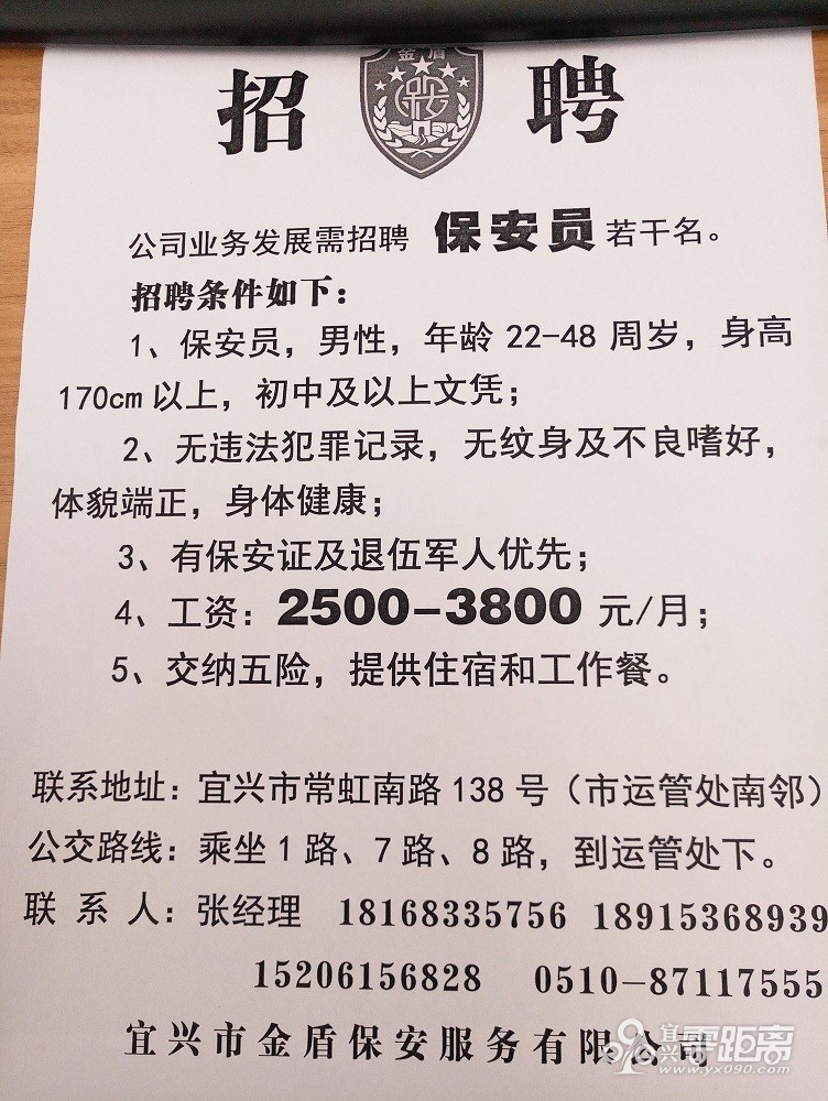 莆田保安招聘最新消息揭秘，職位空缺一網(wǎng)打盡！