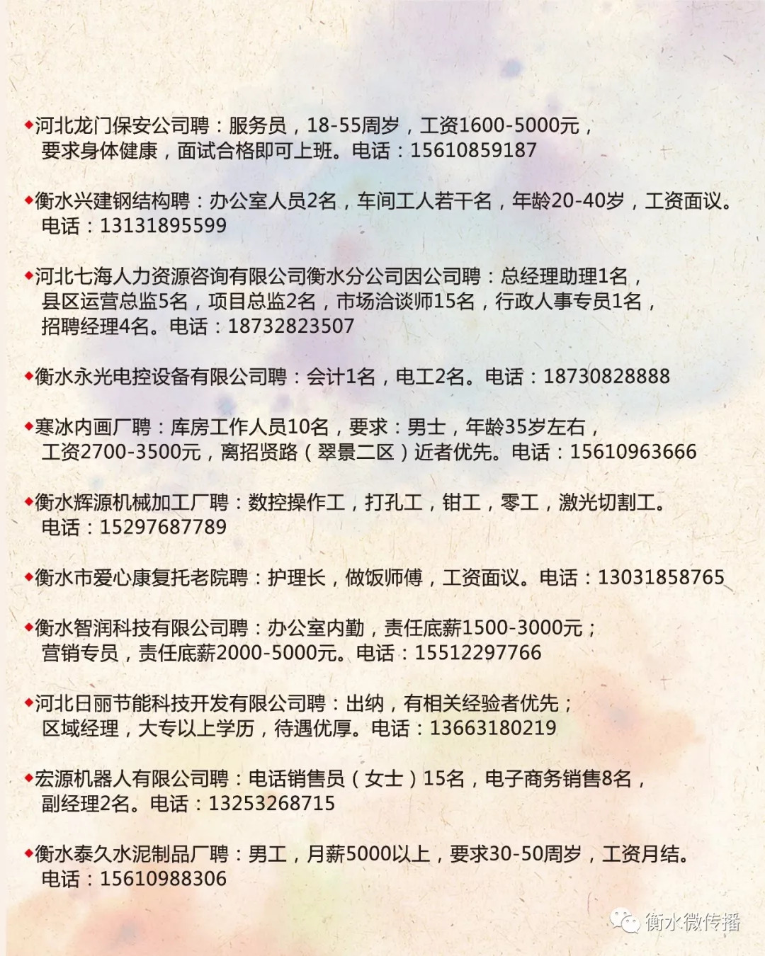 內(nèi)丘縣最新招聘信息匯總
