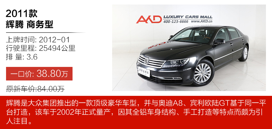 輝騰最新報價，豪華汽車標桿之作亮相！