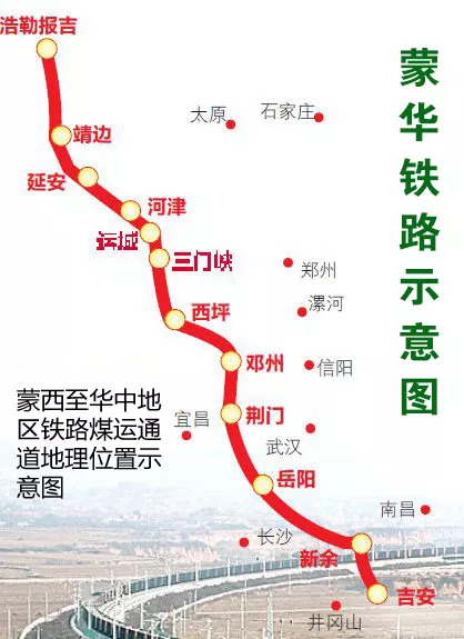 蒙華鐵路最新動態(tài)，進展順利，未來可期！